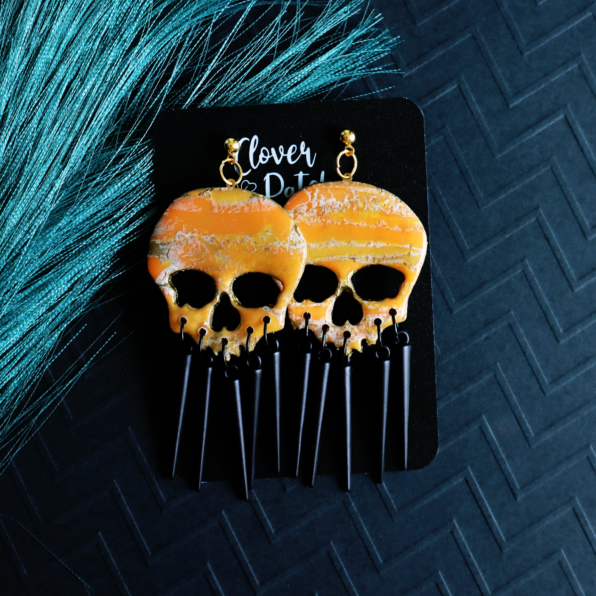 Orange Skulls